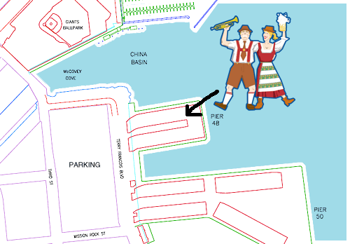 Pier 48 illustrated map